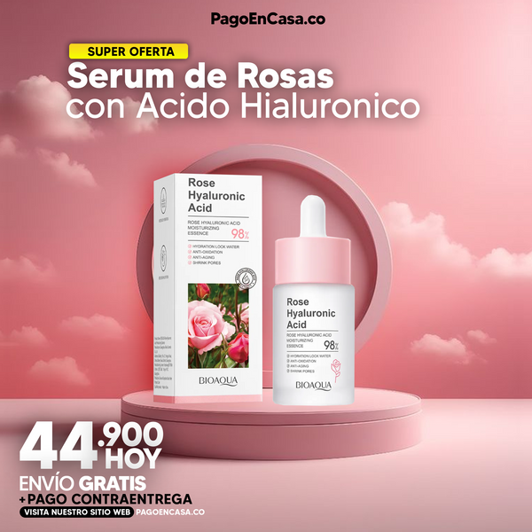 Serum Rosas con Acido Hialuronico